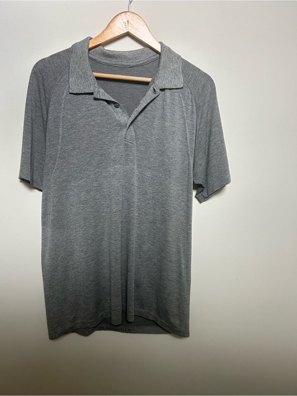 lululemon athletica Men's Grey Polo